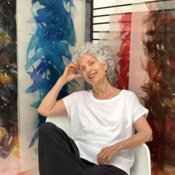 L'artista tèxtil Kima Guitart