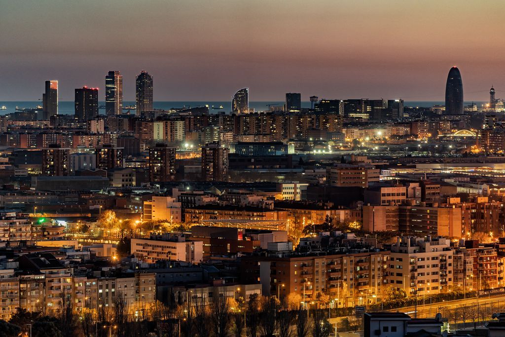Skyline de Barcelona. ©Laura Guerrero Skyline de Barcelona. ©Laura Guerrero