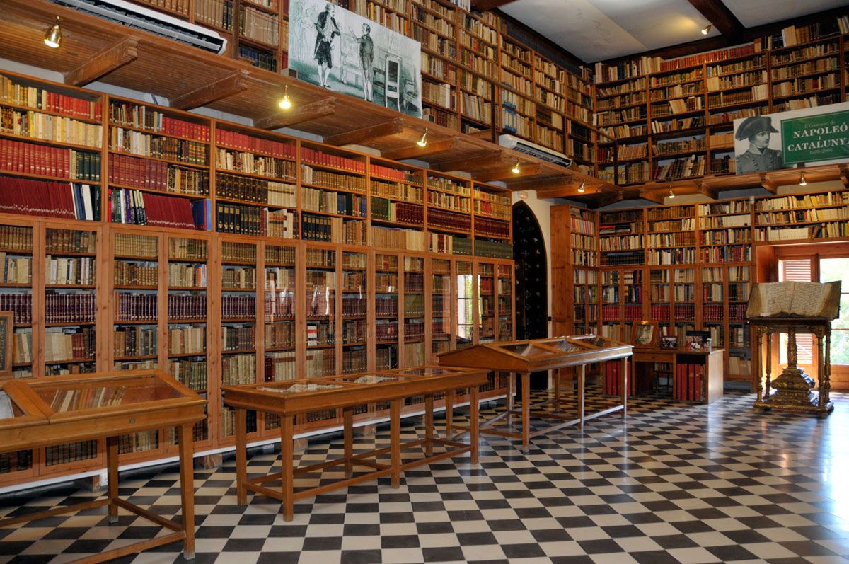 Biblioteca del Castell de Perelada© Cedida Biblioteca del Castell de Perelada© Cedida