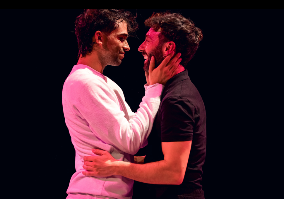 Escena de l'obra 'Pols de diamant'. ©Sergi Panizo Escena de l'obra 'Pols de diamant'. ©Sergi Panizo