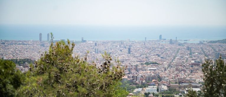 Vista de Barcelona des del parc de Collserola © Ceci Fimia, Ajuntament de Barcelona Vista de Barcelona des del parc de Collserola © Ceci Fimia, Ajuntament de Barcelona