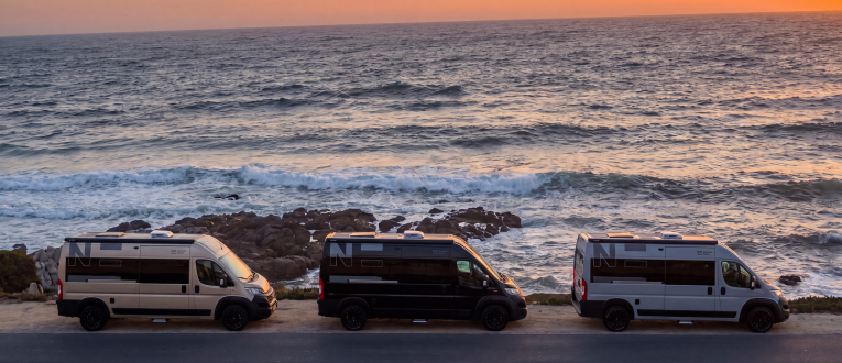 Campers de Nomade Nation. Campers de Nomade Nation.