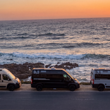 Campers de Nomade Nation.