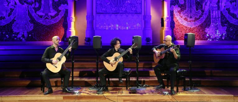 Barcelona Guitar Trio fa un homenatge a Paco de Lucía Barcelona Guitar Trio fa un homenatge a Paco de Lucía