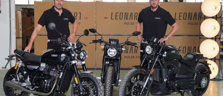 Marc i Jordi Llorens, fundadors de Leonart Motors. Marc i Jordi Llorens, fundadors de Leonart Motors.