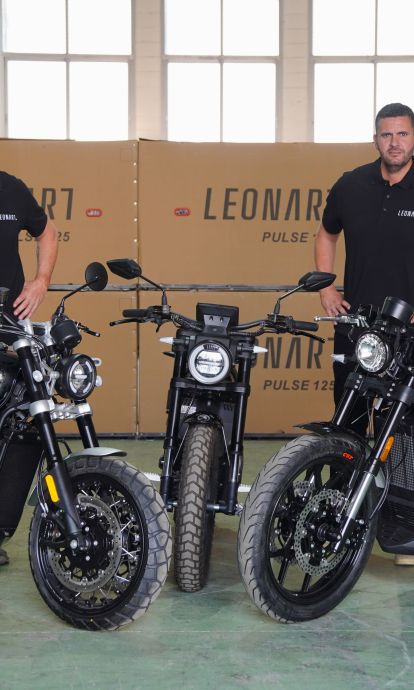 Marc i Jordi Llorens, fundadors de Leonart Motors.