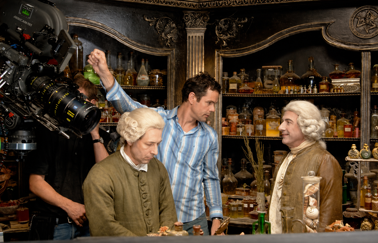 Rodaje de El Perfume en Barcelona Rodaje de El Perfume en Barcelona