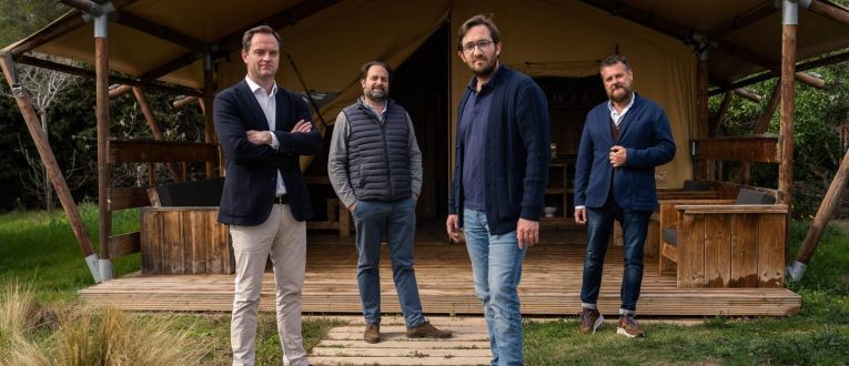 Els cofundadors d'HolaCamp.