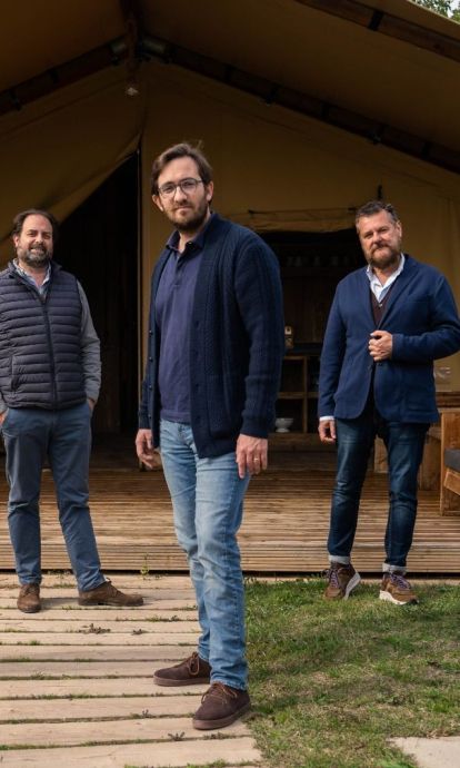 Els cofundadors d'HolaCamp Els cofundadors d'HolaCamp