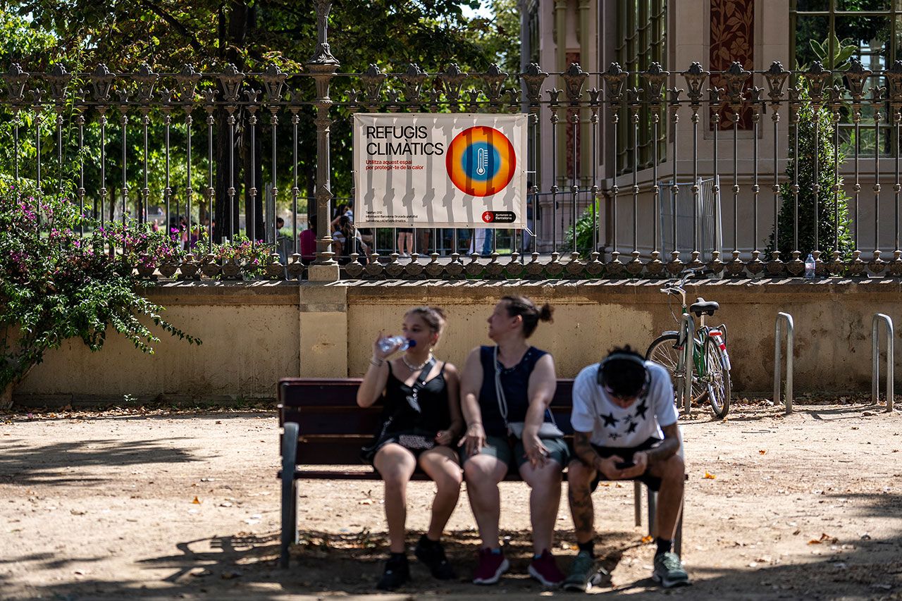 Refugis climàtics a la ciutat. © Ajuntament de Barcelona Refugis climàtics a la ciutat. © Ajuntament de Barcelona