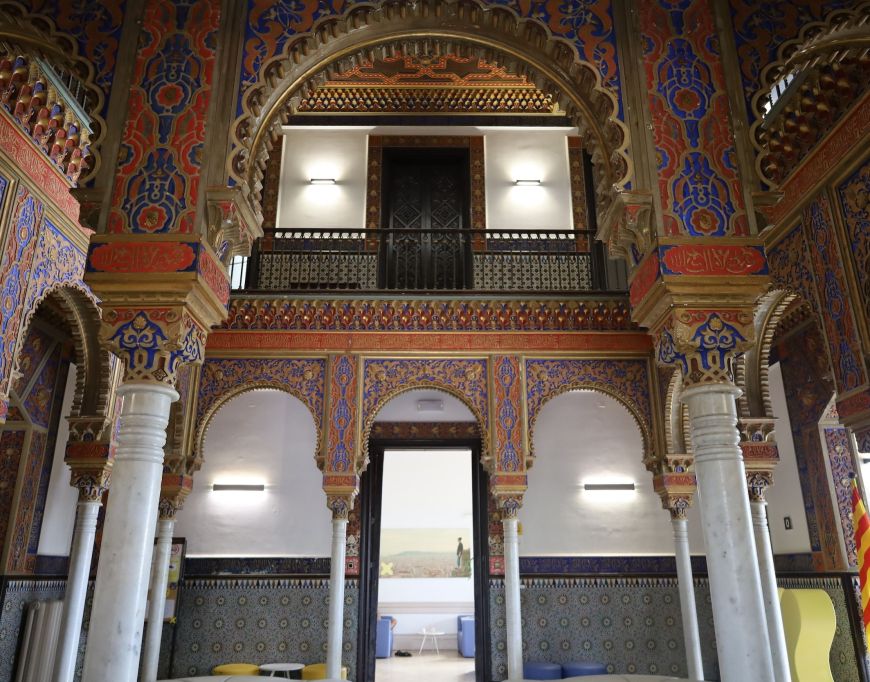 Interior de l'Alberg Barcelona Xanascat, per Anna Badia