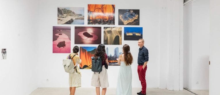 Exposició a la galeria Prats Nogueras Blanchard durant el Barcelona Gallery Weekend. © Cecilia Díaz Betz