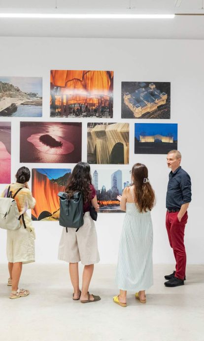 Exposició a la galeria Prats Nogueras Blanchard durant el Barcelona Gallery Weekend. 