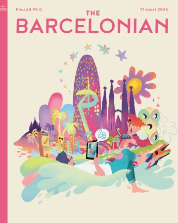 Portada de The Barcelonian 'Ctrl+Alt+Barcelona' © Ed Carosia Portada de The Barcelonian 'Ctrl+Alt+Barcelona' © Ed Carosia