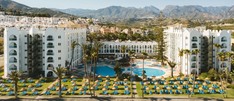 L'hotel Ona Marinas de Nerja, a Màlaga. © Ona Hotels & Apartments L'hotel Ona Marinas de Nerja, a Màlaga. © Ona Hotels & Apartments