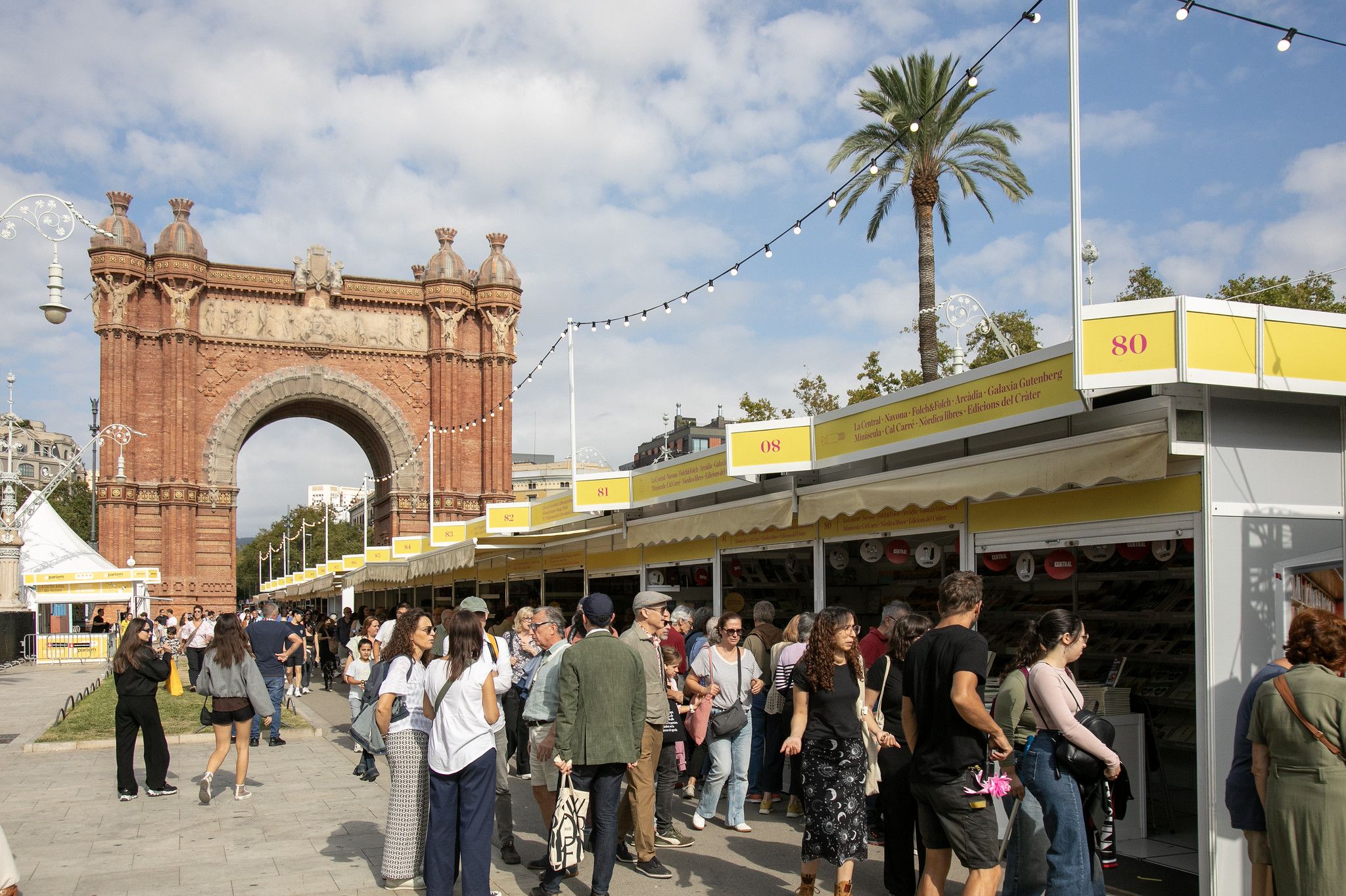Ambient durant La Setmana del Llibre en Català
