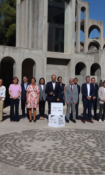 Representants del Consell General del Consorci Porta Diagonal – Campus Clínic a l’Espai Corberó d’Esplugues de Llobregat © Cedida Representants del Consell General del Consorci Porta Diagonal – Campus Clínic a l’Espai Corberó d’Esplugues de Llobregat © Cedida