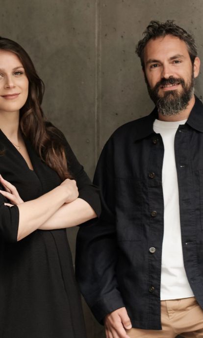 Annika von Mutius, founder of Empion, and Jordi Romero, CEO of Factorial © Courtesy of Factorial Annika von Mutius, founder of Empion, and Jordi Romero, CEO of Factorial © Courtesy of Factorial
