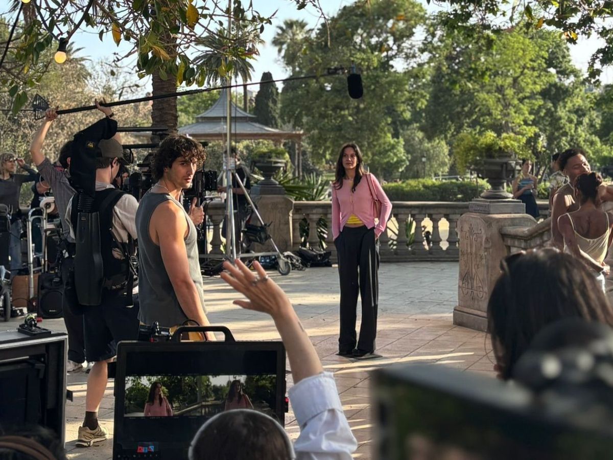 Rodatge de la sèrie 'La vida a Barcelona', creada per Katina Medina, una de les directores de la popular Emily in Paris Rodatge de la sèrie 'La vida a Barcelona', creada per Katina Medina, una de les directores de la popular Emily in Paris