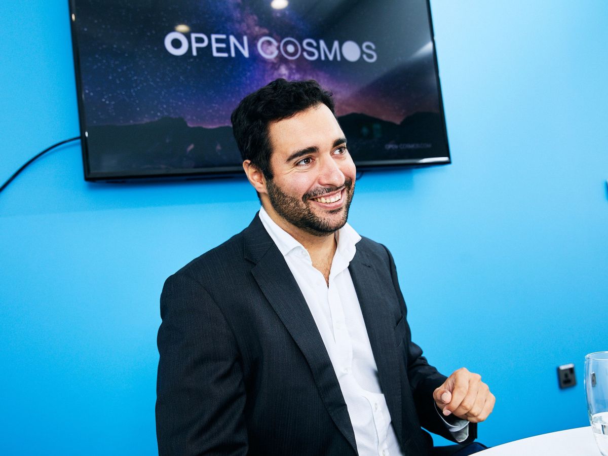 Rafel Jordà, fundador i CEO d'Open Cosmos. Rafel Jordà, fundador i CEO d'Open Cosmos.