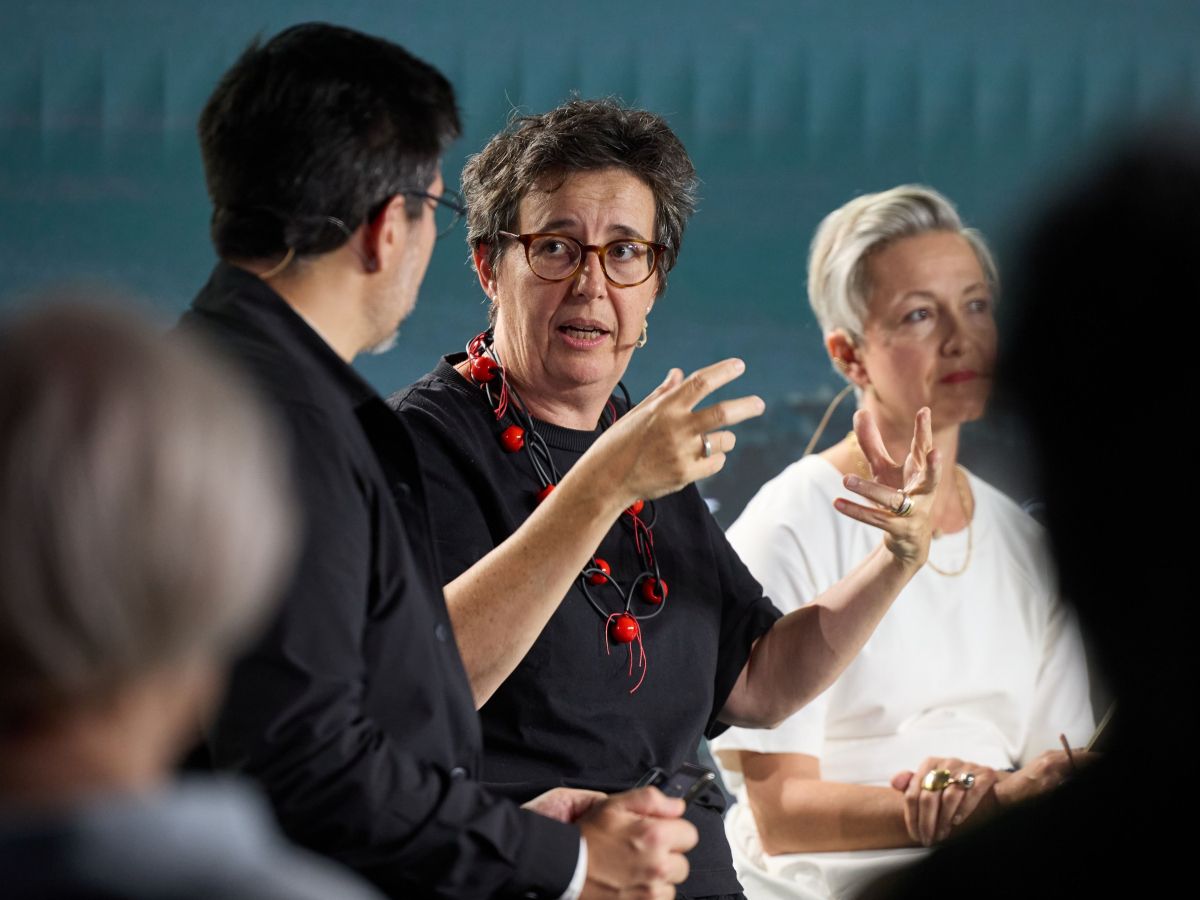 L'arquitecte en cap de l'Ajuntament de Barcelona, Maria Buhigas, ha reconegut la dificultat de traduir l'argot arquitectònic. © Israel Fernández