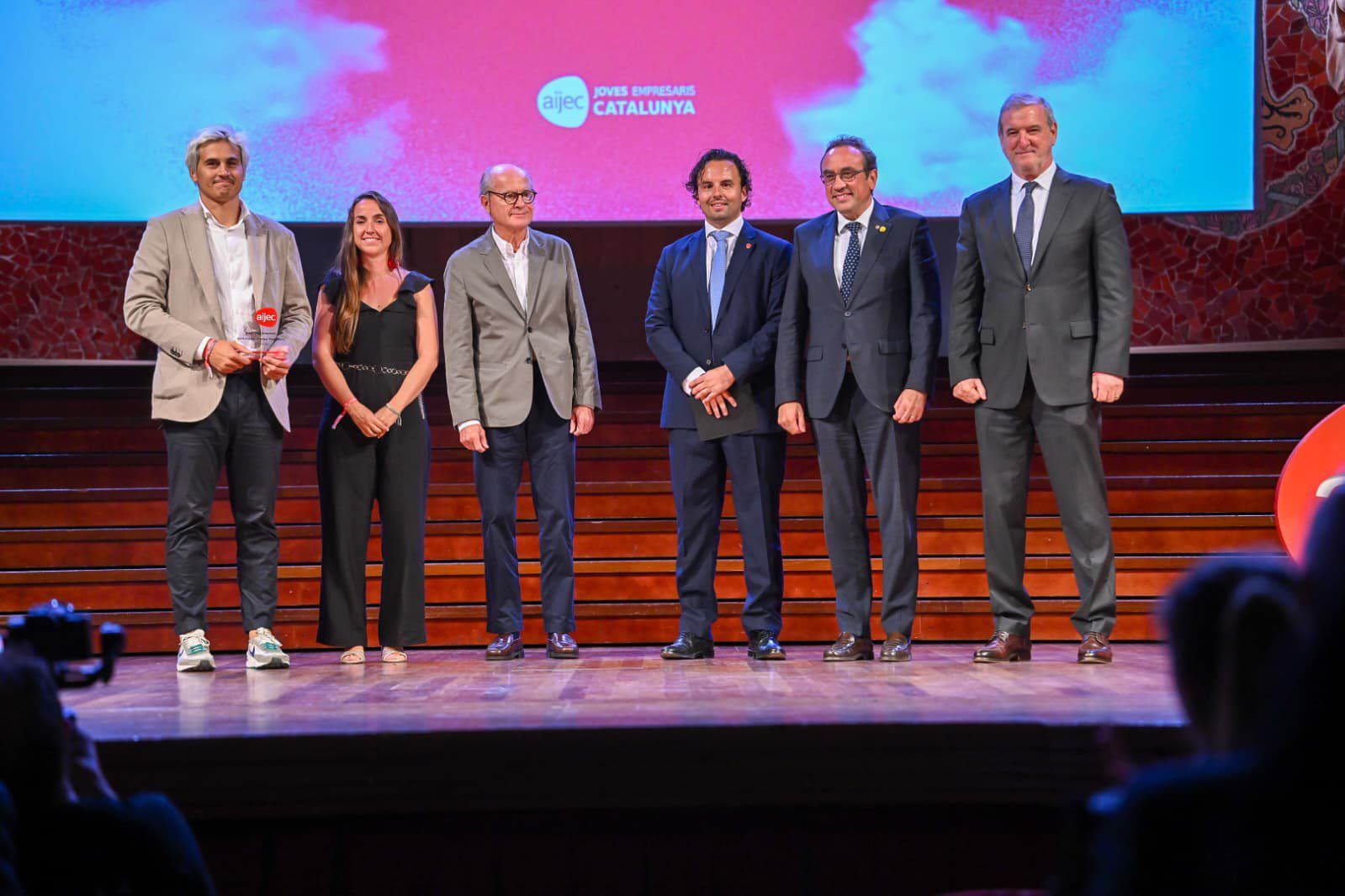 L’Aijec premia Adrià Argemí com a millor jove empresari © Cedida L’Aijec premia Adrià Argemí com a millor jove empresari © Cedida