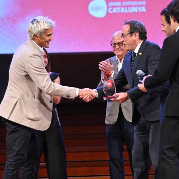 L’Aijec premia Adrià Argemí com a millor jove empresari © Cedida