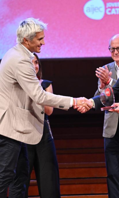 L’Aijec premia Adrià Argemí com a millor jove empresari © Cedida