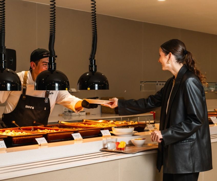 Interior d'una cantina de Nora Real Food © Nora Real Food Interior d'una cantina de Nora Real Food © Nora Real Food