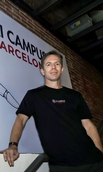 Vincent Jong, fundador d'AI Campus Barcelona © AI Campus Barcelona