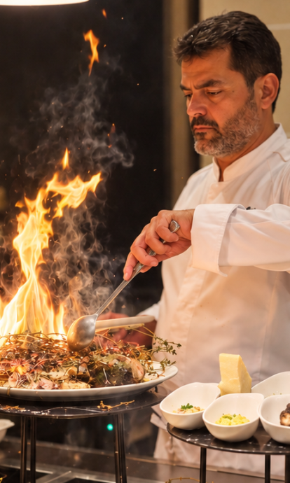 En l’experiència renovada de brunch del Majestic, el ‘show-cooking’ guanya protagonisme. En l’experiència renovada de brunch del Majestic, el ‘show-cooking’ guanya protagonisme.