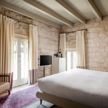 Una de les habitacions d’aquest edifici amb molta història. © Mercer Hotel