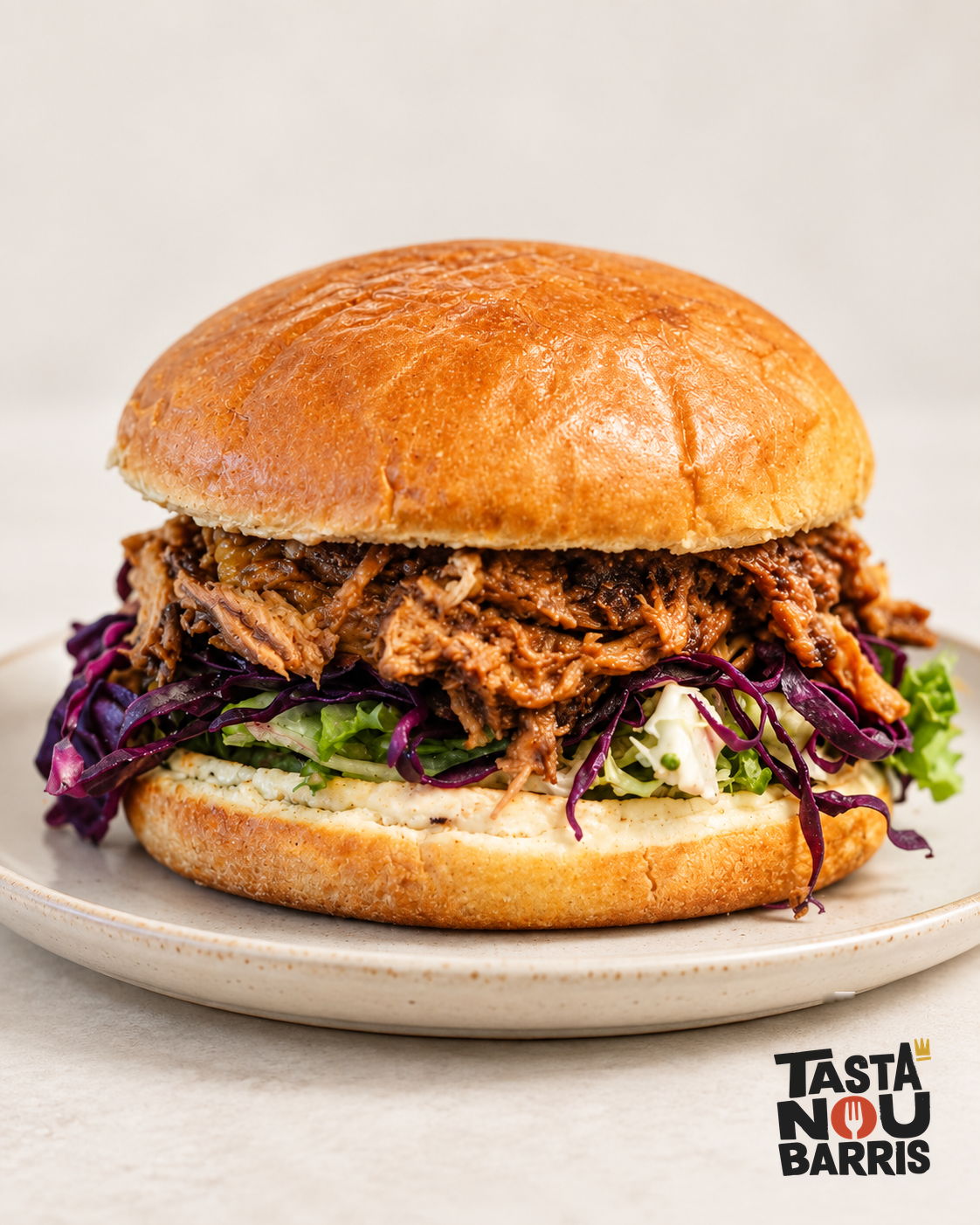 La proposta de pulled pork de L’Hostalet La proposta de pulled pork de L’Hostalet