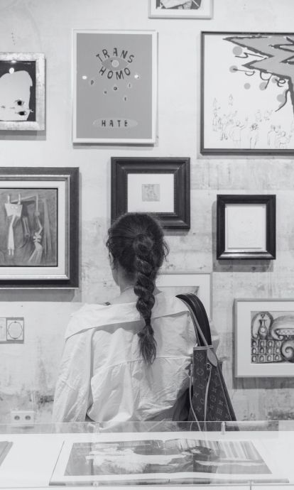 Exposició a la Galeria Mayoral durant el Barcelona Gallery Weekend. © Cecilia Díaz Betz