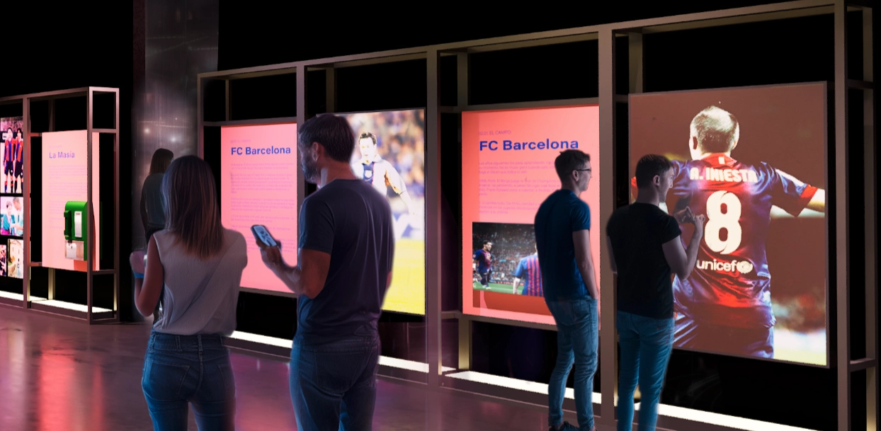L'antic cinema IMAX renaixerà amb una mostra interactiva dedicada a Andrés Iniesta. L'antic cinema IMAX renaixerà amb una mostra interactiva dedicada a Andrés Iniesta.
