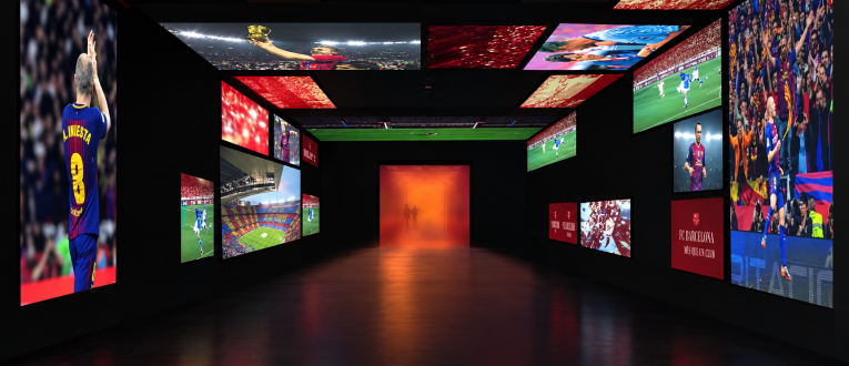 L’antic cinema IMAX renaixerà amb una exposició interactiva dedicada a Andrés Iniesta. L’antic cinema IMAX renaixerà amb una exposició interactiva dedicada a Andrés Iniesta.