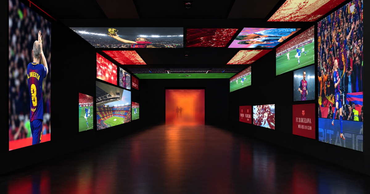 L’antic cinema IMAX renaixerà amb una exposició interactiva dedicada a Andrés Iniesta. L’antic cinema IMAX renaixerà amb una exposició interactiva dedicada a Andrés Iniesta.