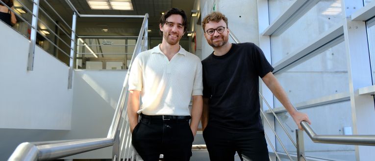 Caelan Anderson i Alex Ward, fundadors de Tolemy Bio © Cedida Caelan Anderson i Alex Ward, fundadors de Tolemy Bio © Cedida