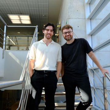 Caelan Anderson i Alex Ward, fundadors de Tolemy Bio © Cedida Caelan Anderson i Alex Ward, fundadors de Tolemy Bio © Cedida