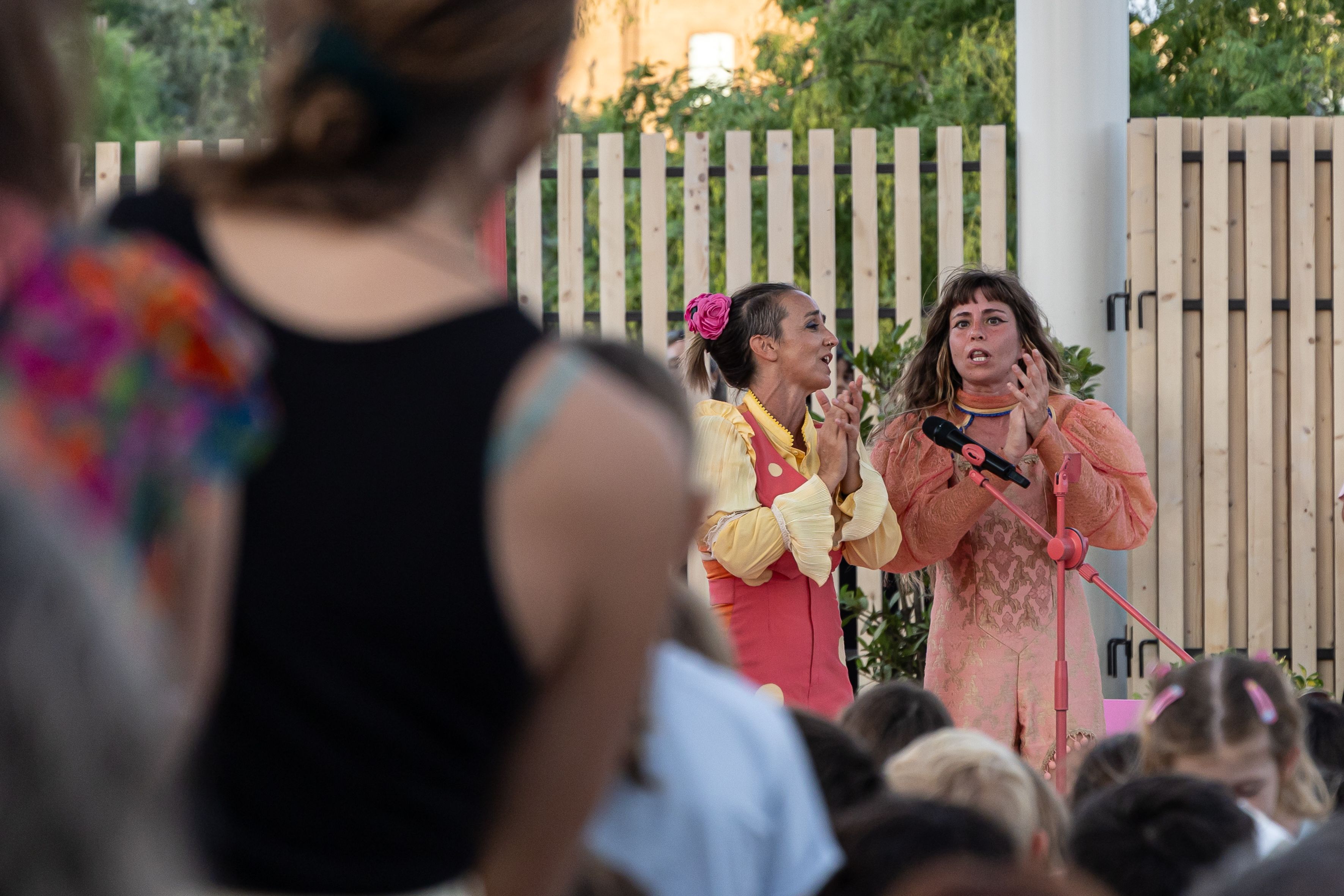 Un dels espectacles de la Mercè Arts de Carrer 2026 al nou escenari del Parc de les Glòries, que aquest any s’incorpora al programa. © Àngel Bravo