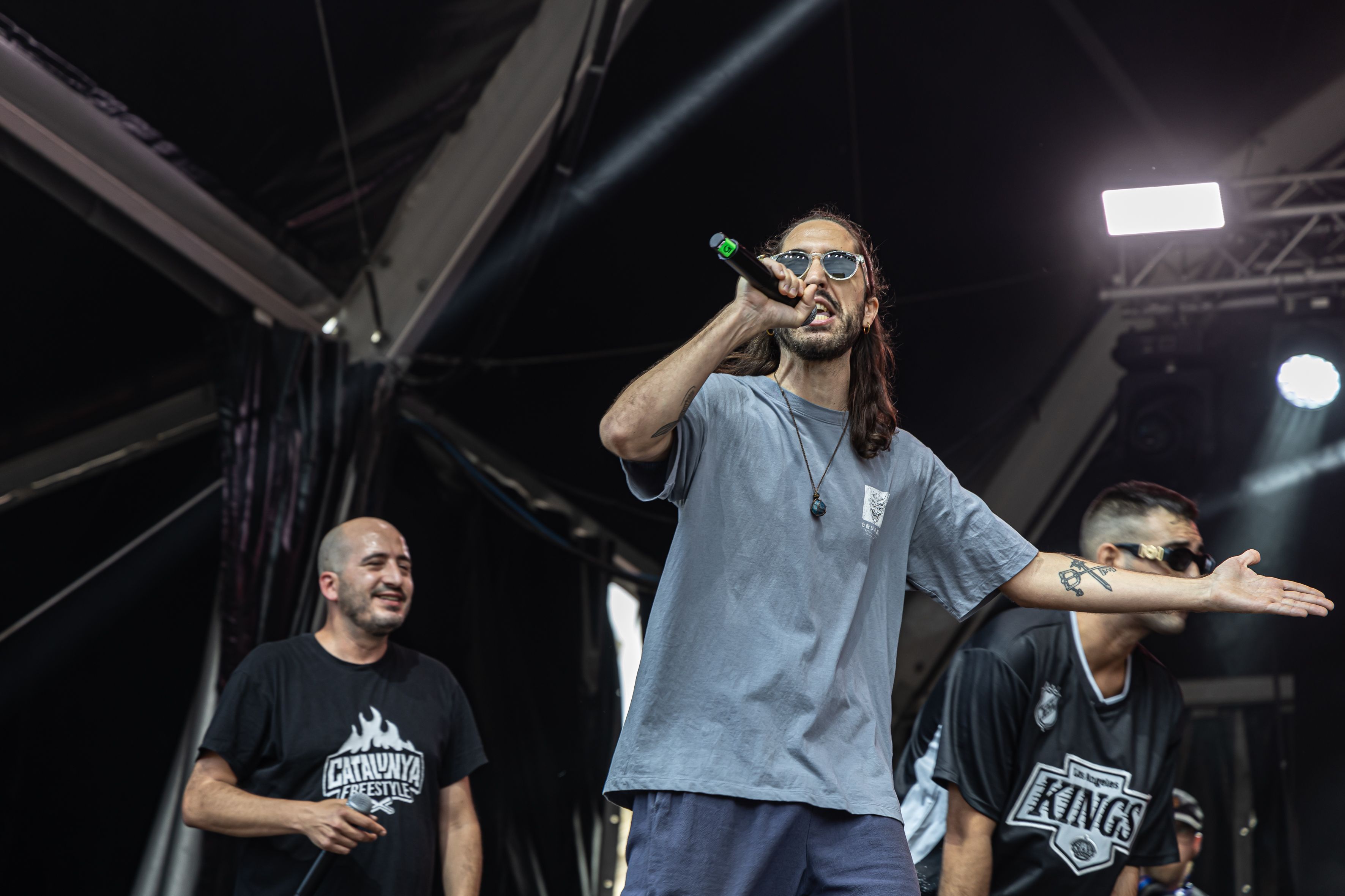 La música del BAM pren l’escenari de la plaça de Catalunya durant les festes de la Mercè. © Àngel Bravo