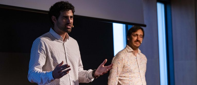 David Bestué i Daniel Duque, fundadors d'Open Brains © Cedida