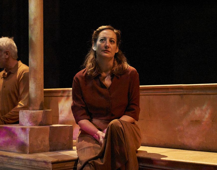 Evelyn Arévalo, dramaturga i actriu. ©David Ruano