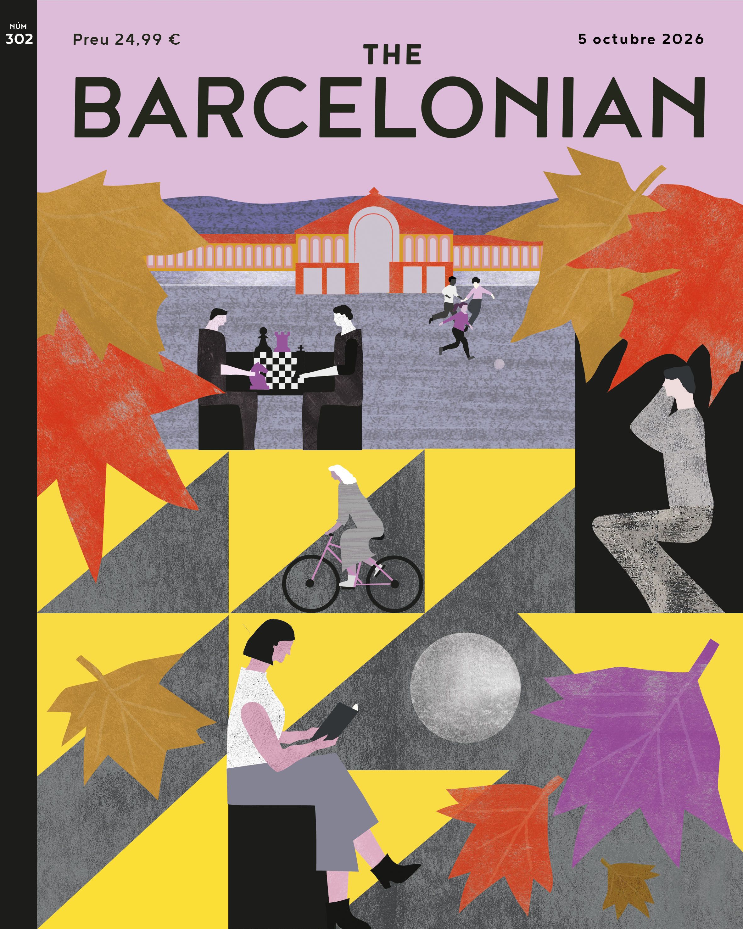 'Altres tardors', portada de The Barcelonian © Daiella Ferretti 