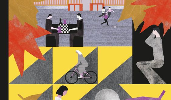 'Altres tardors', portada de The Barcelonian © Daiella Ferretti