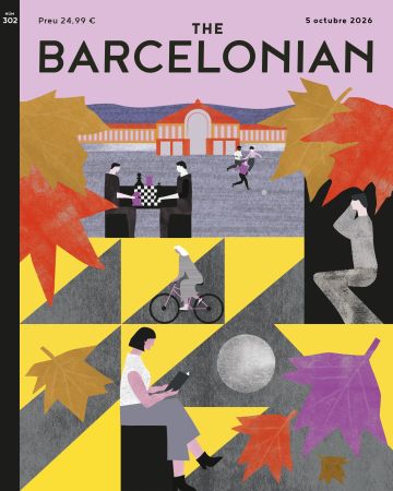 'Altres tardors', portada de The Barcelonian © Daiella Ferretti 'Altres tardors', portada de The Barcelonian © Daiella Ferretti