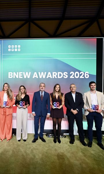 Tots els representants de les start-ups guanyadores dels Premis BNEW 2026 © BNEW Tots els representants de les start-ups guanyadores dels Premis BNEW 2026 © BNEW