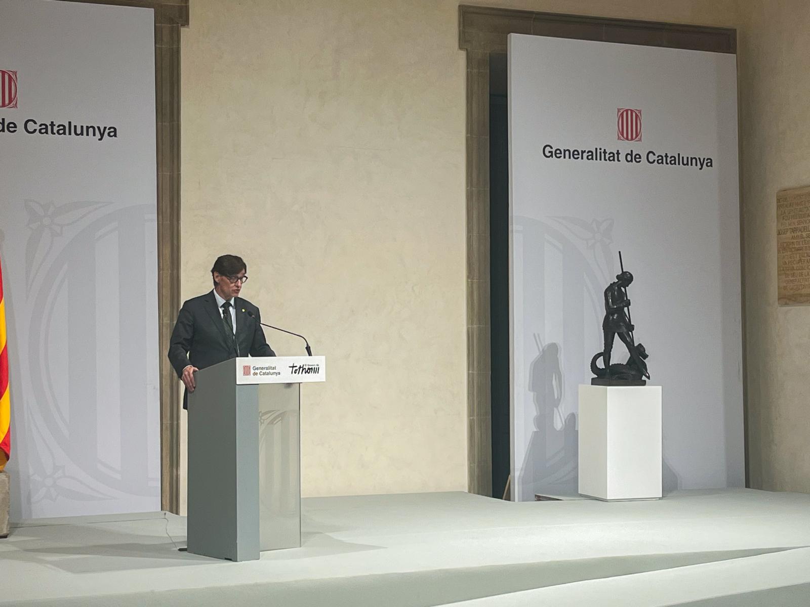 Salvador Illa, president de la Generalitat de Catalunya © Júlia Catarineu