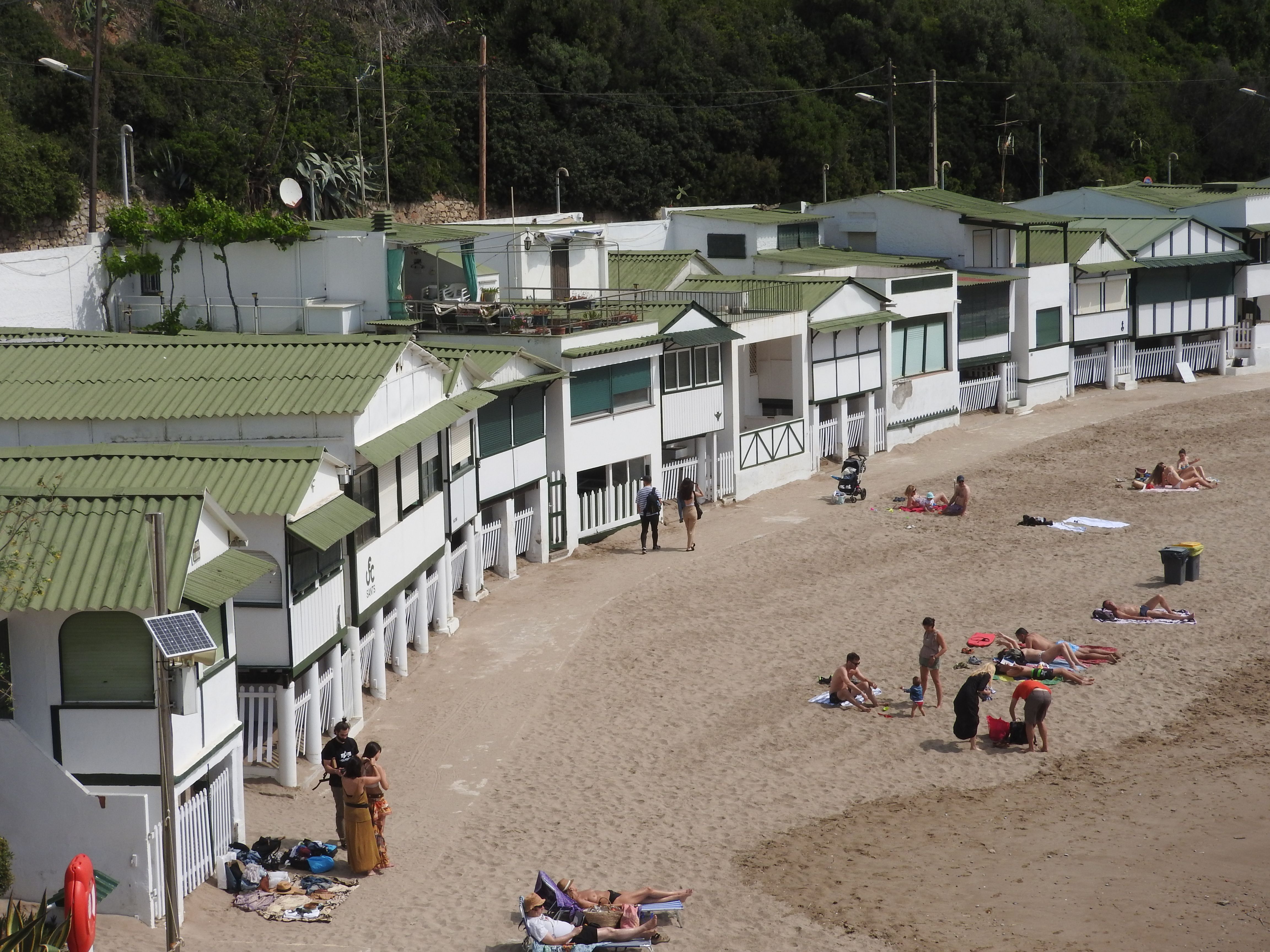 Les casetes del Garraf, un altre dels espais que s'incorporen a la programació d'enguany.