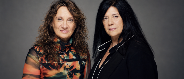 Muntatge dels dos retrats de Tania Brenlle i Carme Tierz © Cedida Muntatge dels dos retrats de Tania Brenlle i Carme Tierz © Cedida